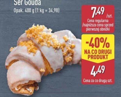 Rogal z białym makiem promocja w Aldi