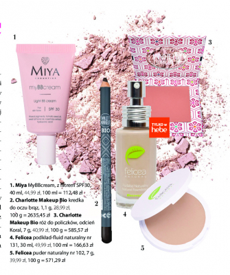 Róż do policzków drzewo różane Charlotte makeup bio promocja