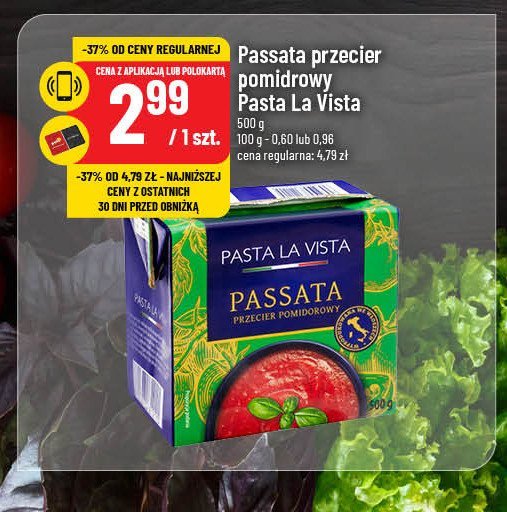 Przecier pomidorowy Pasta la vista promocja