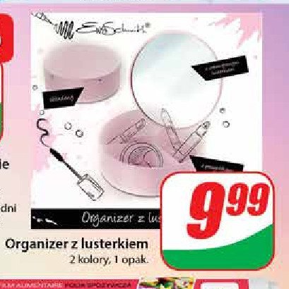 Organizer kosmetyczny z lusterkiem Ewa schmitt promocja