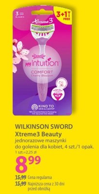 Maszynki jednorazowe Xtreme3 Beauty promocja w Hebe