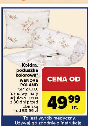 Poduszka kolorowa Wendre promocja w Carrefour