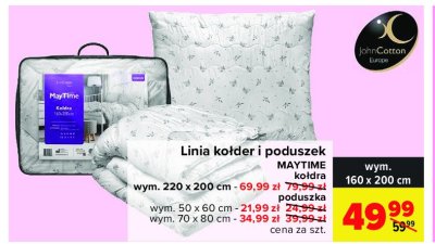 Kołdra maytime 160 x 200 cm John cotton promocja