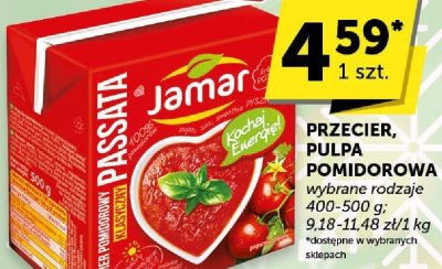 Pulpa pomidorowa Jamar promocja w Euro Sklep