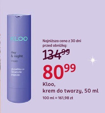 Kloo, krem do twarzy, 50 ml promocja w Rossmann