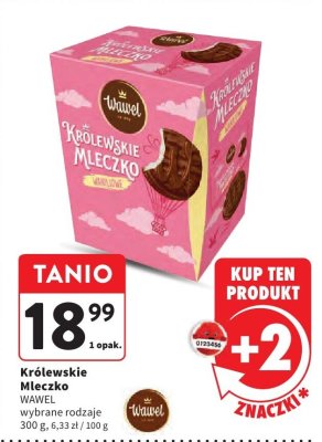 Królewskie Mleczko WAWEL wybrane rodzaje promocja w Intermarche