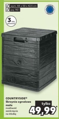 Skrzynia ogrodowa 90 l K-classic countryside promocja