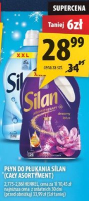 Płyn do płukania Silan (cały asortyment) promocja w Arhelan