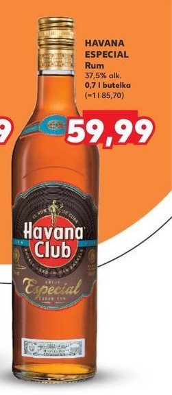 Rum Havana club especial promocja w Kaufland