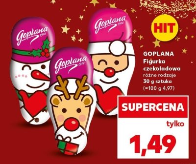 Figurka czekoladowa, różne rodzaje promocja w Kaufland