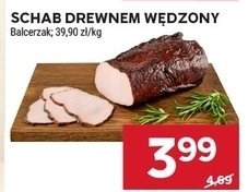 Schab drewnem wędzony Balcerzak promocja w Stokrotka