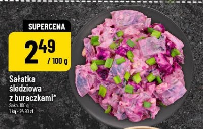 Sałatka śledziowa z buraczkami Seko promocja w POLOmarket