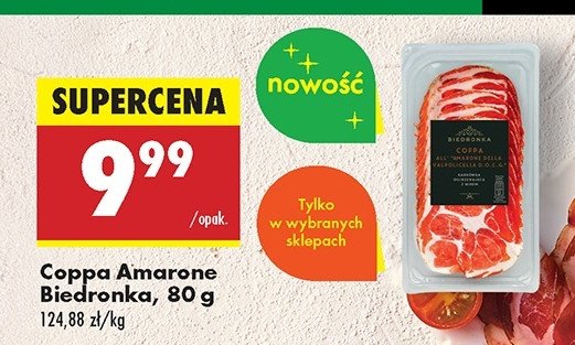 Coppa amarone Biedronka promocja w Biedronka