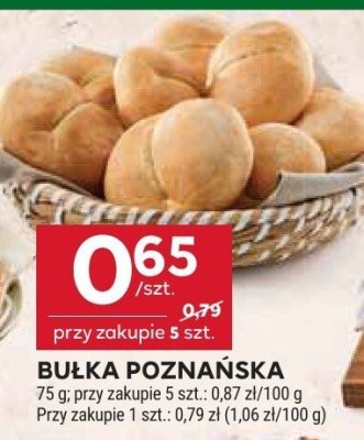 Bułka poznańska promocja w Stokrotka