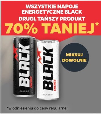 Napój energetyczny wszystkie rodzaje promocja w Netto