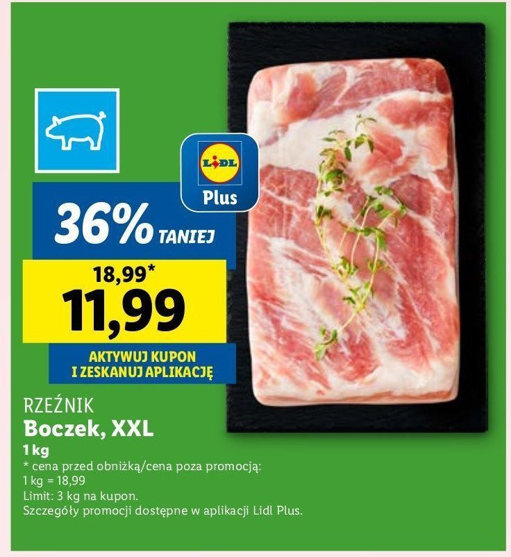 Boczek bez ko艣ci Rze藕nik codzienna dostawa promocja