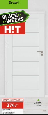 Drzwi skrzydło pokojowe seria ISLEN promocja w Leroy Merlin