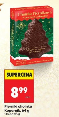 Pierniki choinka 64 g promocja w Biedronka