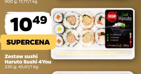 Sushi haruto Sushi 4you promocja