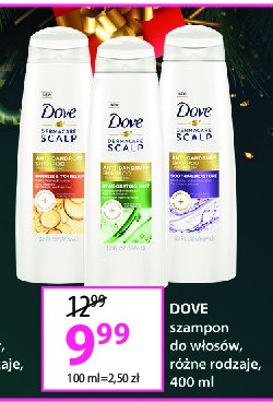 Szampon dryness & itch relief Dove dermacare scalp promocja