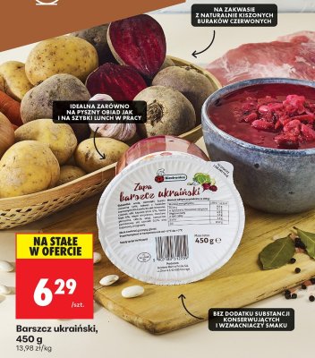 Zupa Barszcz ukraiński 450 g promocja w Biedronka