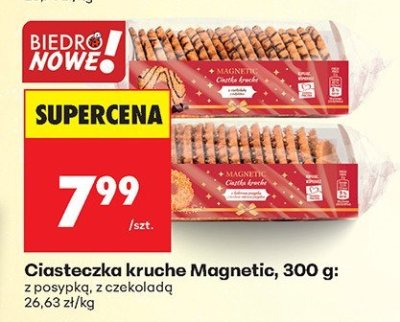 Ciasteczka kruche z czekoladą promocja w Biedronka