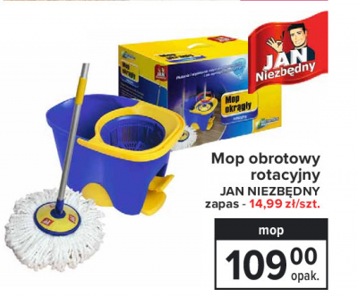Zapas do mopa obrotowego Jan niezbędny promocja