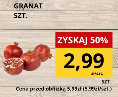 Granat Sanlucar promocja w Supeco