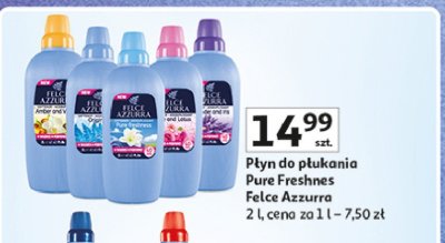 Płyn do płukania amber & vanila Felce azzurra promocja
