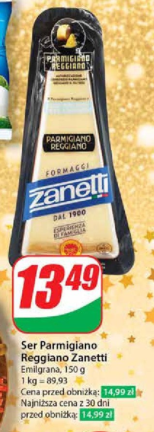 Parmigiano reggiano ZANETTI promocja