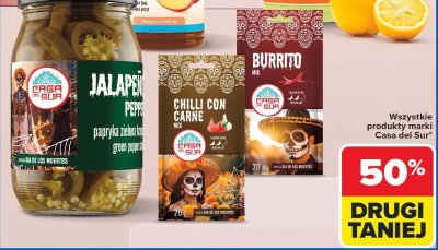 Przyprawy Casa del Sur różne rodzaje promocja w Carrefour