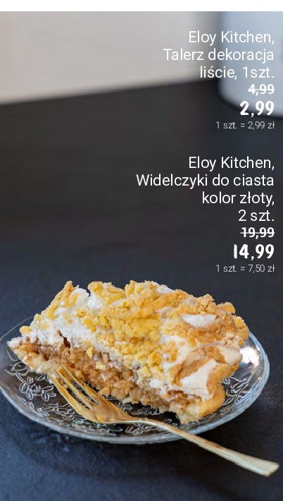 Widelczyki do ciasta Eloy kitchen promocja