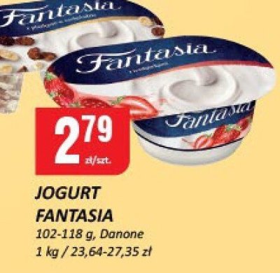 Jogurt Fantasia Danone promocja w Chorten