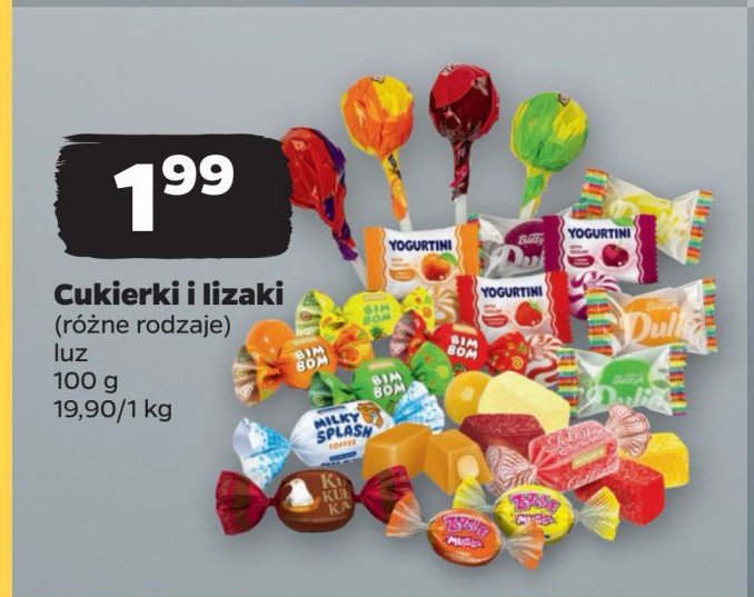 Cukierki yogurtini wiśniowe Roshen promocja