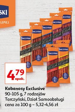 Kabanosy cebulka Tarczyński exclusive promocje