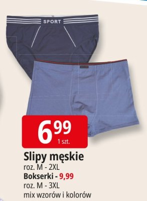 Slipy męskie roz. M - 2XL promocja w Leclerc