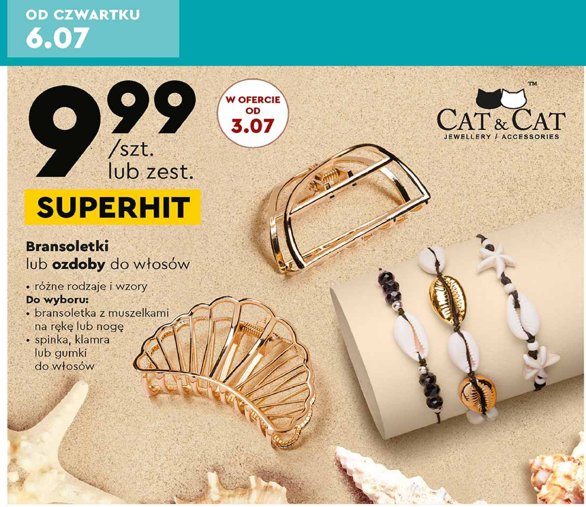 Bransoletka na nogę Cat&cat promocja