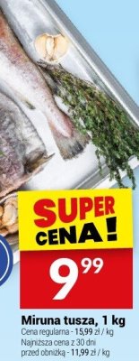 Miruna tusza, 1 kg promocja w Twój Market