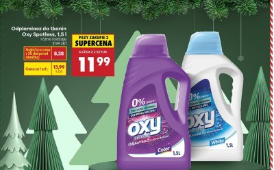 Odplamiacz do tkanin Oxy Spotless, 1,5 l promocja w Biedronka