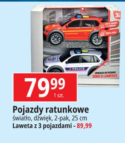 Laweta z 3 pojazdami promocja w Leclerc