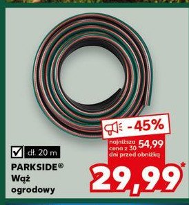 Wąż ogrodowy 20 m, 13 mm Parkside promocja