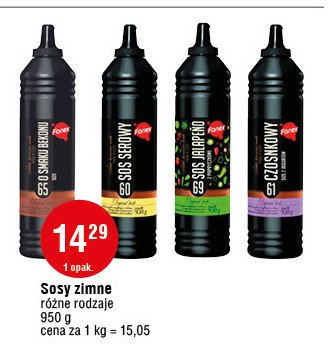 Sos serowy chili Fanex promocja