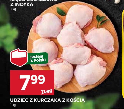 Udziec z kurczaka z kością promocja w Stokrotka