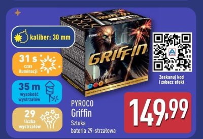 Bateria Griffin PYROCO promocja w Aldi