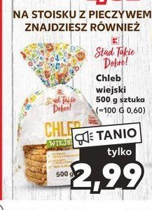 Chleb wiejski K-classic stąd takie dobre! promocja