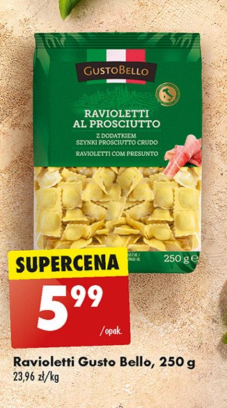 Ravioletti al prosciutto Gustobello promocja