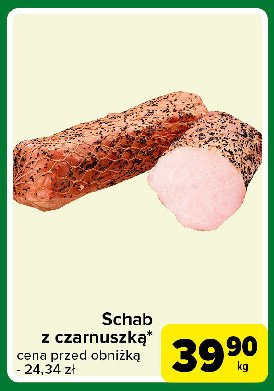 Schab z czarnuszką promocja