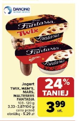 Jogurt maltesers Danone fantasia promocja