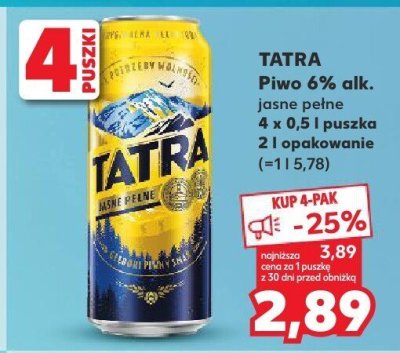 Piwo promocja w Kaufland