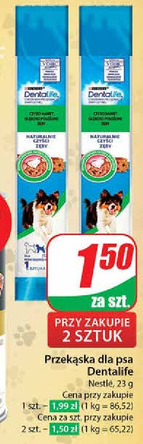 Przekąska dla psa Purina dentalife promocja